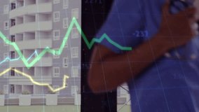 Medical team pushing glass door rushing corridor showing urgent health graphs in emergency response. Healthcare, teamwork, modern, clinical, dynamic, professionalism, innovation - Powered by Shutterstock - Get 15% off with code: PIKWIZARD15