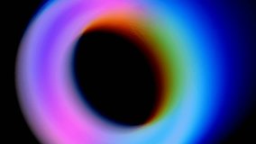 Surreal glowing orb animation resembling an eye or eclipse. Smooth radial light gradients in vibrant pink, blue, and orange tones. Perfect seamless loop for sci-fi, cosmic, or abstract visuals. - Powered by Shutterstock - Get 15% off with code: PIKWIZARD15