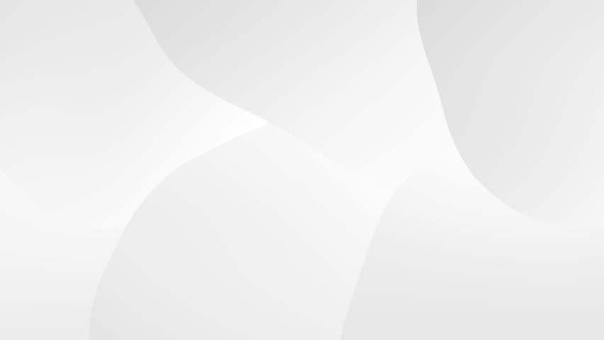 Modern corporate white liquid shape motion 4k background looping