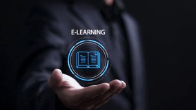online education technology concept, E-learning education, internet lessons and online webinar, AI-enhanced learning with personalized courses. - Powered by Shutterstock - Get 15% off with code: PIKWIZARD15