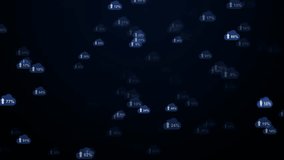 Global social networking cloud computing, clouds with percent going up concept - Powered by Shutterstock - Get 15% off with code: PIKWIZARD15
