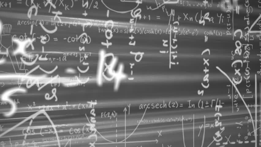 Overlay starting with floating equations, sliding streaks carrying formulas right for math display. Mathematics, educational, digital, abstract, visualization, analytical, scientific