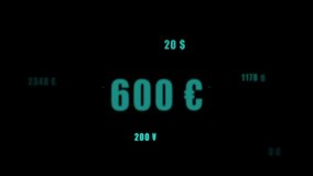 Multicurrency chart opening glitch field showing drifting labels and climbing color-shifting peaks. Data visualization, finance, analytics, digital display, futuristic, technology, market - Powered by Shutterstock - Get 15% off with code: PIKWIZARD15