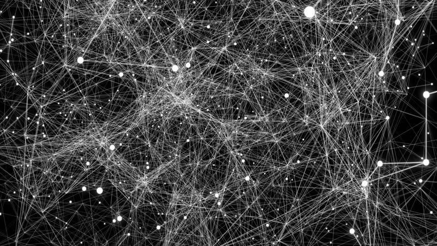 On startup white network lattice emerging, displaying data and rotating mesh visualizing scan cycle. Technology, data visualization, digital interface, cyber network, information analysis, futuristic - Powered by Shutterstock - Get 15% off with code: PIKWIZARD15