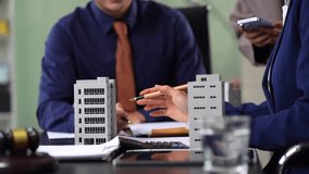 Justice and law concept. Real Estate Law in a courtroom the gavel, working with digital tablet compute. - Powered by Shutterstock - Get 15% off with code: PIKWIZARD15