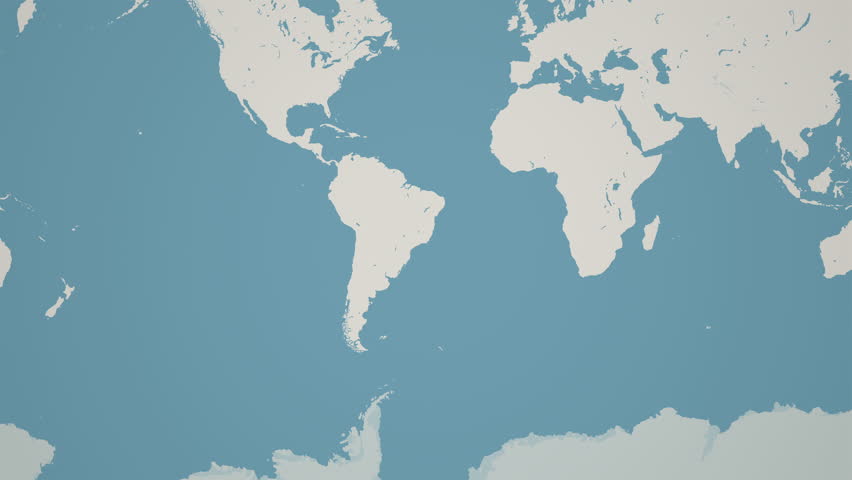 Zoom in on the map of Rio de Janeiro City in Brazil, with text. Cinematic digital abstract 3d world map animation highlights aerial views, tourism, and travel. 4k
