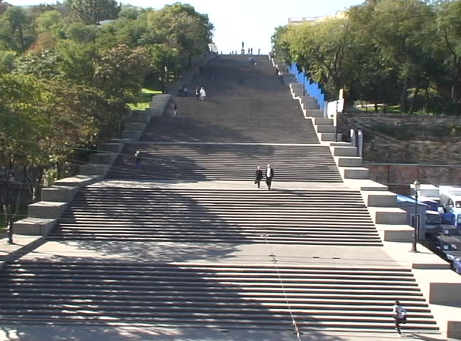 Potemkinskaya stairs.
