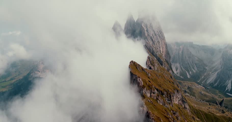 Dolomites, sunset, seceda, autumn, mountains, italy, landscape, fall, golden hour, peaks, nature, scenic, outdoors, alps, travel, aerial, drone, ridge, foliage, vibrant, panoramic, view, natural beaut
