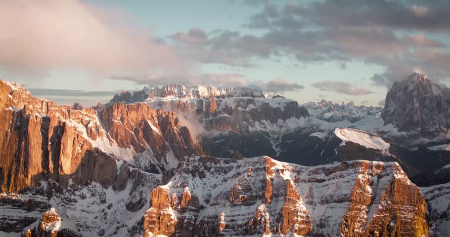 Dolomites, sunset, seceda, autumn, mountains, italy, landscape, fall, golden hour, peaks, nature, scenic, outdoors, alps, travel, aerial, drone, ridge, foliage, vibrant, panoramic, view, natural beaut