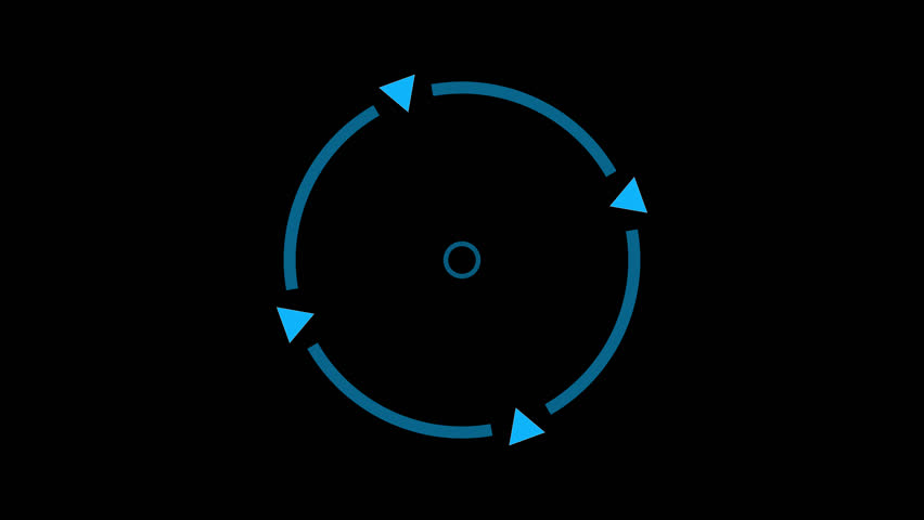 HUD Target Lock Circle – Futuristic Tracking Animation