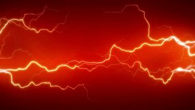 High resolution 4K animation of glowing plasma crackling electric arcs in red and orange tones showing intense energy discharge futuristic electricity visual effect ideal for sci fi or VFX overlays. - Powered by Shutterstock - Get 15% off with code: PIKWIZARD15