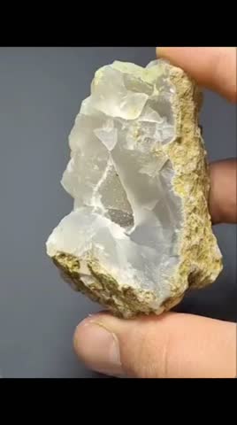 druse chalcedony geode , precious , stone , rock , gemology