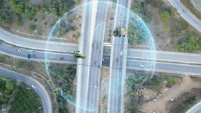 Transportation and technology concept. Intelligent Transport Systems. Mobility as a service. - Powered by Shutterstock - Get 15% off with code: PIKWIZARD15