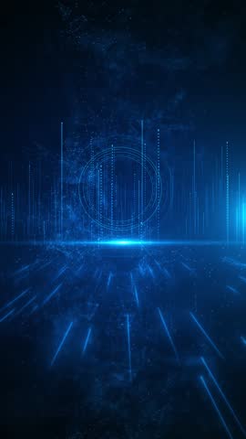4K Deep learning science technology background. Network ai deep Artificial intelligence, Computer chip, quantum computing, Deep Machine learning Tech. particular lines. Awards, celebration, event 3D