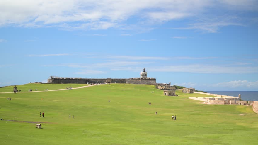 The fort in old san juan Puerto rico.
