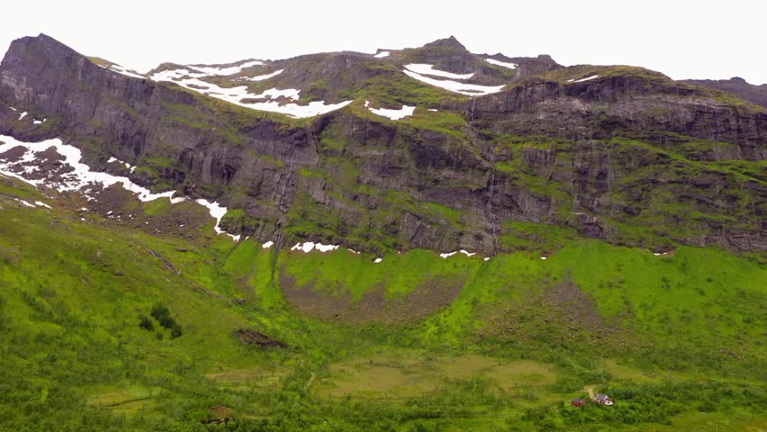 Beautiful summer landscape. Northern Norway