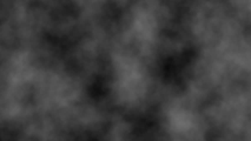 White smoke, fog on black background. Smoky, cloudy, transparent footage with copy space. Vapor, motion background for design. Drifting very fast