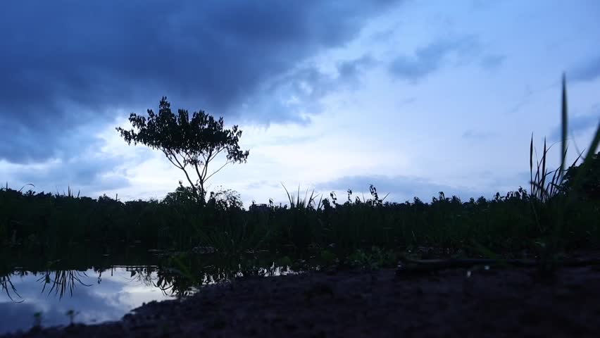 a beautifu timelapse video of clouds 