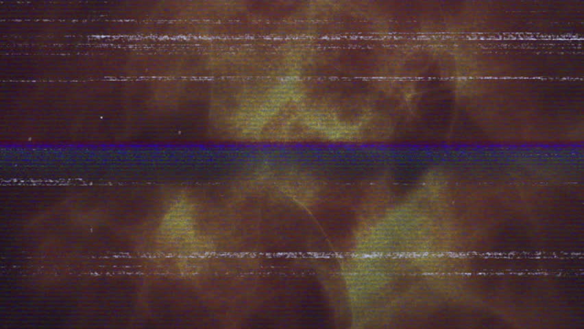 On start smoky backdrop pulsing with glitch as magenta letters fading, forming START for retro demo. Neon, glitch, digital, futuristic, abstract, cyber, vibrant