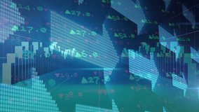 After one-second delay, 3D robotic arm entering and pointing at data peaks, highlighting finance. Technology, automation, analytics, futurism, innovation, digital, industry - Powered by Shutterstock - Get 15% off with code: PIKWIZARD15