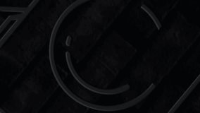 Neon camera appearing on brick wall triggers glitches moving, GOOD VIBES emerging for retro vibe. Neon, glitch, cyberspace, animation, futuristic, digital, urban - Powered by Shutterstock - Get 15% off with code: PIKWIZARD15