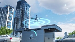 Drones survey terrain, map digital mountains, deliver packages, and provide fast, high-tech data collection services. They scan urban building information and inspect transportation systems.Modern 3D. - Powered by Shutterstock - Get 15% off with code: PIKWIZARD15
