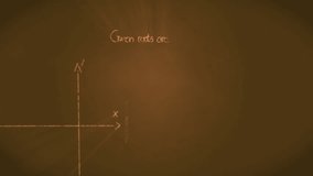 Globe fading in and growing while chalk sketches illustrating math formulas around rotating Earth. Geography, education, minimalist, scientific, analytical, academic, illustrative - Powered by Shutterstock - Get 15% off with code: PIKWIZARD15