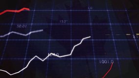Canada flag with Growing financial charts and diagrams showing increasing profits. - Powered by Shutterstock - Get 15% off with code: PIKWIZARD15