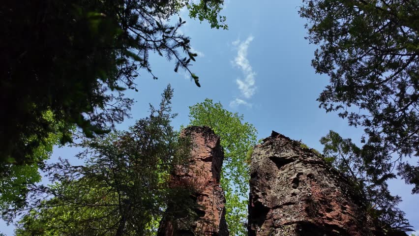 Scenic Split Rock River Trail Views in Minnesota