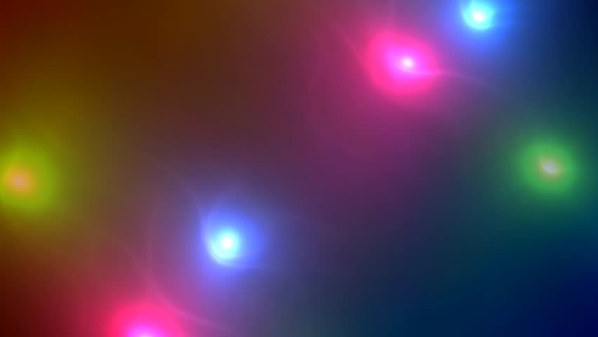 Glowing lights changing color creating a beautiful abstract background, perfect for any project