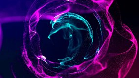 Neon Fluid Vortex Energy - Seamless 4K Abstract Loop - Powered by Shutterstock - Get 15% off with code: PIKWIZARD15
