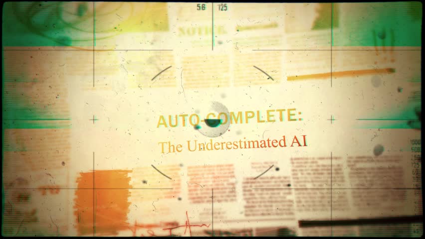 Auto Complete The Underestimated AI Newspaper Style Headline Titles