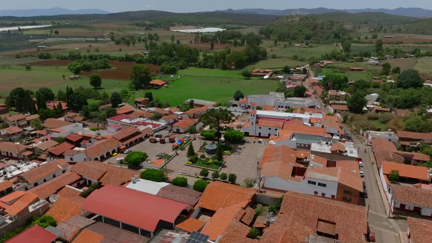Municipality Of Chiquilistlán In Jalisco, Mexico - Aerial Drone Shot