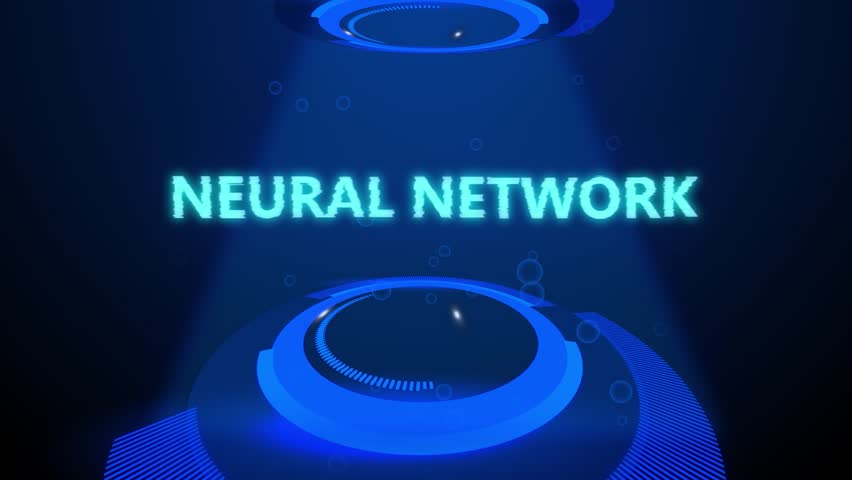 Engage viewers with this holographic title animation featuring neural networks against a digital backdrop. Ideal for tech presentations and educational content on artificial intelligence