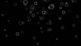 Floating Bubble Background Animation, Soothing Motion Graphics, Transparent Bubble Effect, Abstract Backdrop Loop - Powered by Shutterstock - Get 15% off with code: PIKWIZARD15