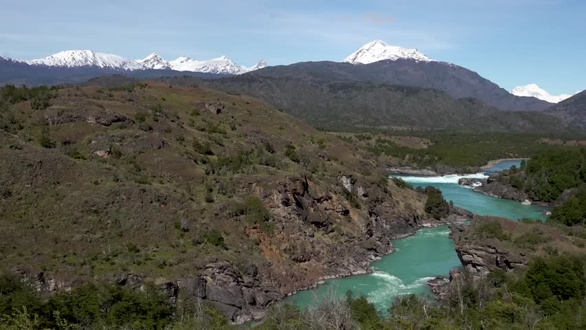 Nature footage from Carreteral austral chile