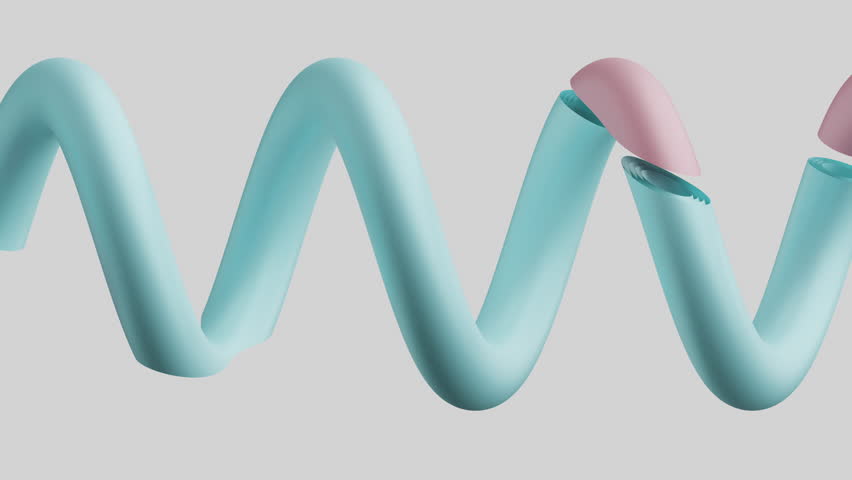 Flowing layers create an organic dynamic curve