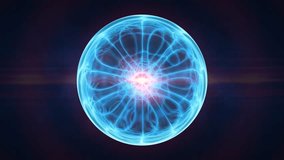 Radiant electric orb with bright plasma filaments and a pink energy burst at its core - Powered by Shutterstock - Get 15% off with code: PIKWIZARD15