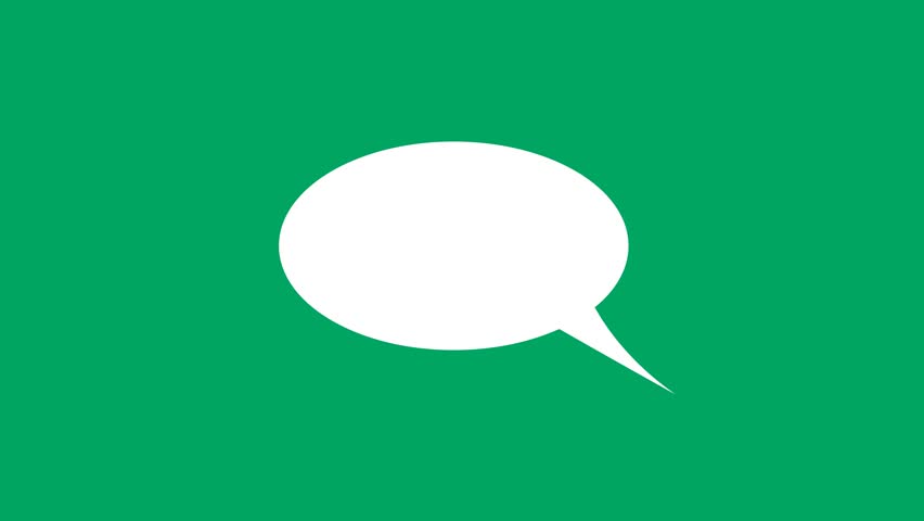 Comic bubble text popping from multiple directions with dynamic animation on green screen. 4K animated for motion graphics, explainer videos, pop art comic, bubble text, and dialog text template.