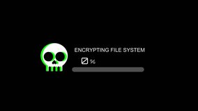 Data encryption alert warning sign digital binary code background,4k Loop Petya ransomware attack, Hacker, ransomware malware, ddos attack cyber secure 4k video - Powered by Shutterstock - Get 15% off with code: PIKWIZARD15