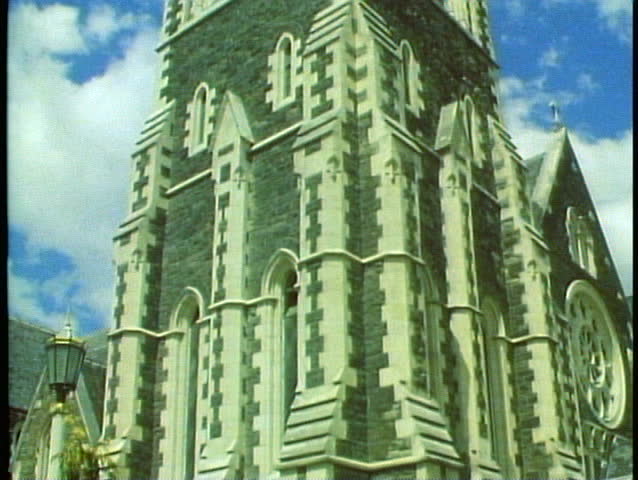 Christchurch Cathedral, Christchurch, New Zealand, steeple tower