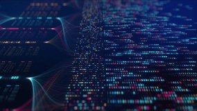 Big Data Analytics Neural Network Data Flow Visualization, AI Machine Learning, Quantum Computing, Binary Code Digital Grid, Futuristic Artificial Intelligence Technology Abstract Background - Powered by Shutterstock - Get 15% off with code: PIKWIZARD15