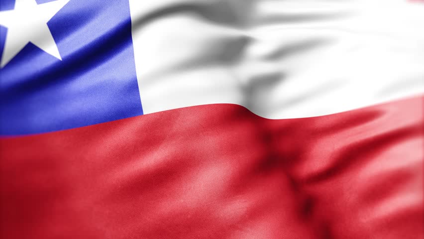 
Chile Custom Flag Texture Background