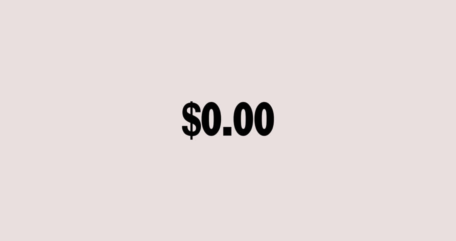 Digital $50,000 Counter from 0 to 50K | Animated USD Meter with Decimal Count | Budget, Income, Wealth Finance Loop (4K)