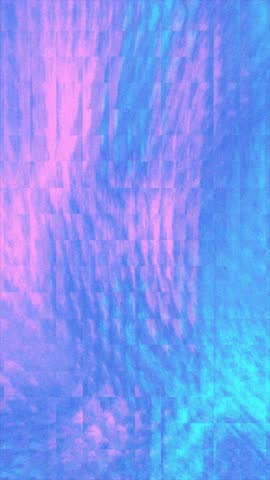 Mesmerizing display of colorful patterns shifting dynamically in shades of blue and pink creates a calming atmosphere.