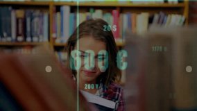 student flipping pages, tapping phone, revealing finance charts with currency signs to compare data. Intelligence, analysis, concentration, learning, technology, literacy, data visualization - Powered by Shutterstock - Get 15% off with code: PIKWIZARD15