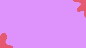 Welcome back to school animated intro with cartoon kids and chalkboard on purple background. Flat design 4K motion for education. - Powered by Shutterstock - Get 15% off with code: PIKWIZARD15