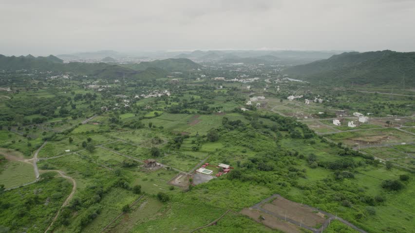 Beautiful cenotaphs by the lake at Purohito Ka Talab, Udaipur, India.