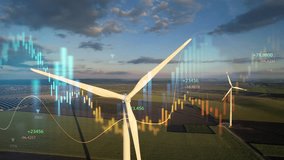 Green energy in full development.Increase in electricity prices on the world market.Investment finance in alternative energy,stock market chart business and exchange financial growth graph. - Powered by Shutterstock - Get 15% off with code: PIKWIZARD15