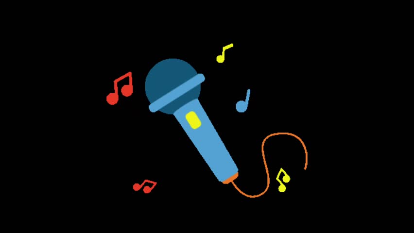 Blue Microphone on Black Background with Dramatic Lighting Studio Podcast Equipment, Professional Audio Recording Gear for Streamers, Musicians, and Content Creators